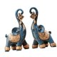 thumbnail image 4 of 2 Estatuas Modernas De Elefantes, Escultura De Animales Para Decoración De Entrada De Mesa, 4 of 5