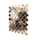 thumbnail image 1 of Pack 8 Vinilos Espejo Adhesivo Decorativo Cuadrado U Ovalado, 1 of 3