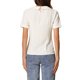 thumbnail image 3 of INSPIRE CHIC Blusa con Cuello Peter Pan para Mujeres Regreso a Clases Jacquard Floral Manga Corta Abullonada Kawaii Talla L Albaricoque, 3 of 5