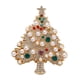 thumbnail image 2 of Broche Navide?o, Regalo De Boda, Broche De Solapa Para Mujer, Para Bufanda, Cheongsam, Corbata, Dorado, 4,9 Cm X 6 Cm, 2 of 5