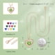 thumbnail image 3 of Collar  Love Pendant con Piedra de Nacimiento para Mujer, 3 of 4
