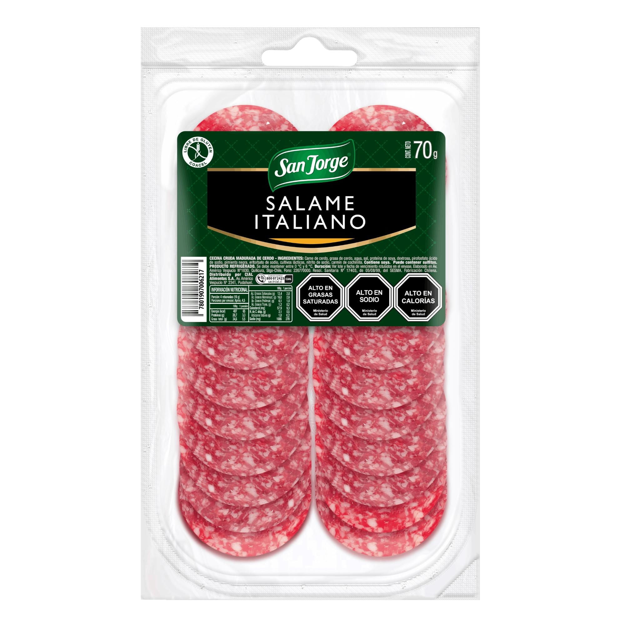 Salame italiano, 70 g