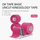 thumbnail image 3 of Cinta Kinesiológica OK TAPE Regular, paquete de 3 unidades de 5 cm x 5 m, color rosa, 3 of 8