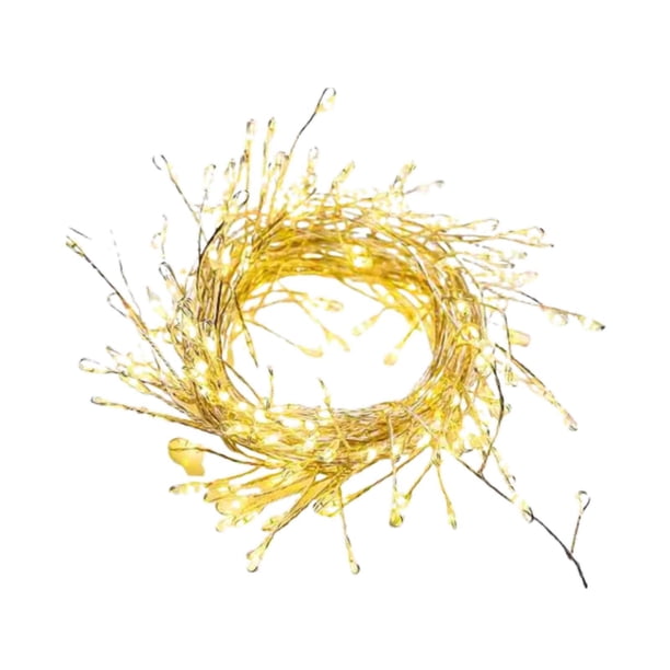 Cadena De Luces Navideñas De Hadas, Suministros Para Fiestas, Festivales En Interiores Y Exteriores, Luz Cálida