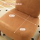 thumbnail image 5 of Silla de acento linda con patas de madera maciza, silla de salón de cuero falso con cojín suave, 5 of 5