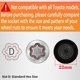 thumbnail image 2 of Llave de tuerca de bloqueo D‑Wheel JEUCLEL para Toyota/Lexus, 2 of 8