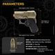 thumbnail image 5 of Juego de dados Docfuys de metal poliédrico de 7 piezas con funda Cyberpunk, 5 of 6