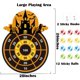 thumbnail image 2 of Tabla de dardos Ansoufien para Halloween, 66 cm, con 12 bolas adhesivas, 2 of 5