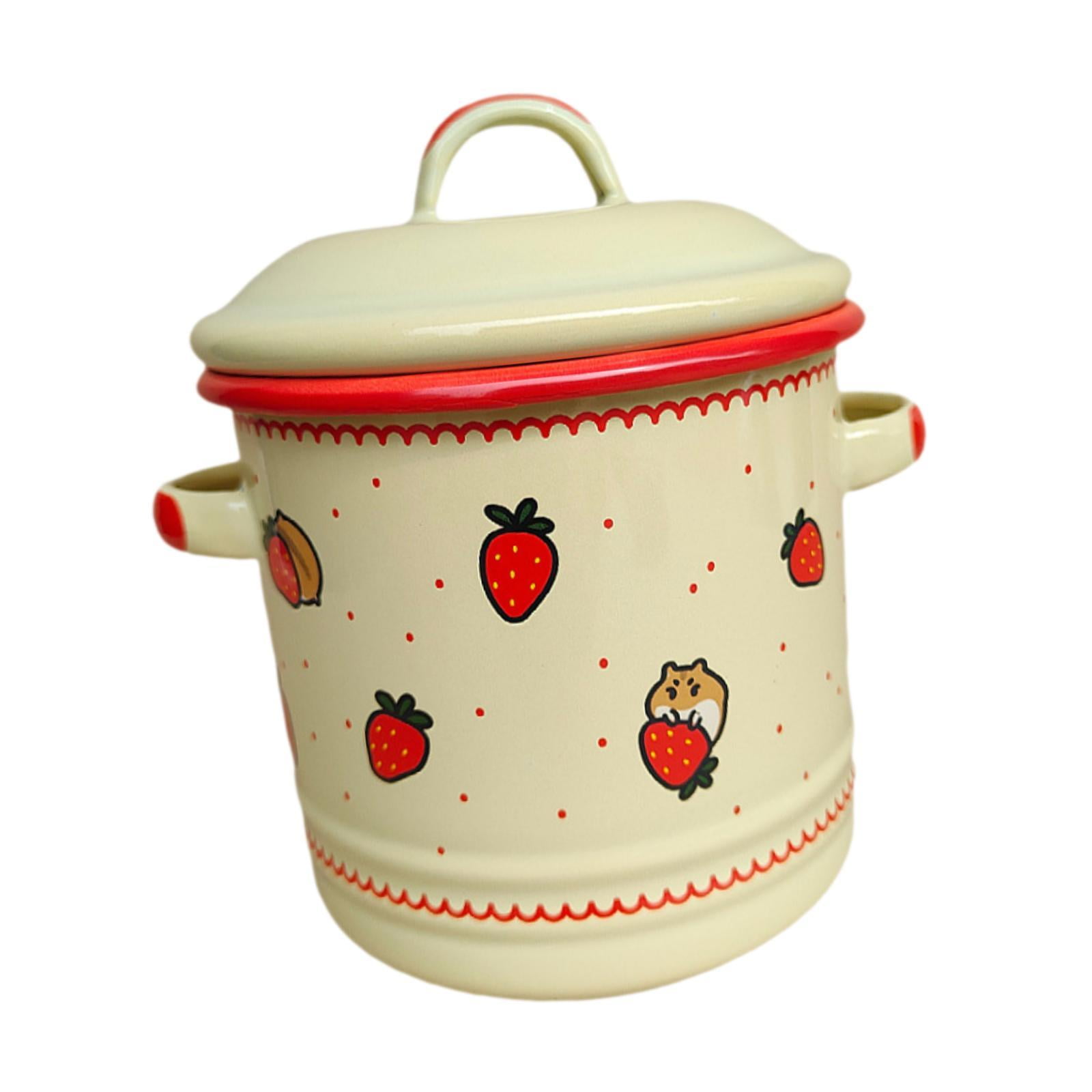 Bothyi - Recipiente De Cocina Multiusos, Bote De Porcelana De 1000ml Para Cereales Caseros