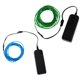 thumbnail image 5 of 2x LED De Neón Luminiscente Luces Suaves Glow EL Wire String 5 Metros, 5 of 5