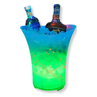 Genérica - Hielera Con Parlante Bluetooth Luces Led Cooler Speaker