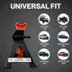 thumbnail image 5 of Soportes de Gato Dom Home 3T 25‑43 cm Pack de 2 Negro/Rojo, 5 of 8