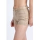 thumbnail image 4 of Shorts CCwholesalesclothings Tiro Alto 5 Bolsillos Caqui, 4 of 5