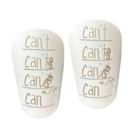 Magideal - 1 Par De Mini Espinilleras De Fútbol, Equipo De Protección, Accesorios Protectores, Equipo Pequeño, Espinilleras De Entrenamiento De Fútbol Para Niños Xs