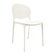 thumbnail image 1 of Silla Plástico Apilable Deco Berlín Blanca Escandinavia, 1 of 6
