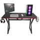 thumbnail image 3 of Escritorio Gamer K Rojo 120 cm Luces Led patas de fierro, 3 of 7