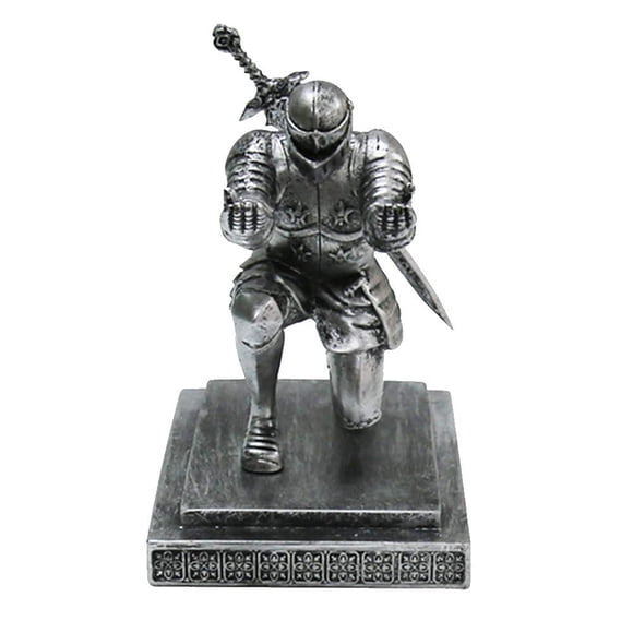 Soporte magnético para bolígrafos AMJUDOT Knight, accesorios de escritorio, resina