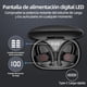 thumbnail image 2 of Audífonos Bluetooth 5.3 Con Pantalla Digital Led, Auriculares Inalámbricos Estéreo De Alta Fidelidad, Llamada Hd Enc Y Resistencia Al Agua Ipx7, Auriculares Deportivos Con Gancho Para Android, Ios, 2 of 3