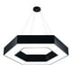 thumbnail image 1 of Lámpara Colgante Techo LED Minimalista Hexagonal Negro Jhn, 1 of 3