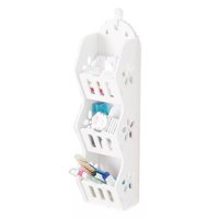 Click Ventas - Repisa Estante De Baño Plegable De Pared Cocina Organizador