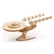 thumbnail image 2 of Libro Star Trek: Enterprise + Modelo Armable En Madera, 2 of 2