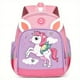 thumbnail image 3 of Children's Cartoon Schoolbags Lightweight Cute Excavator Unicorn Backpack For Kindergarten Boys Girls, 3 of 3