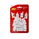thumbnail image 1 of Paquete de 8 clips Command Spring, color blanco, con 12 tiras adhesivas, 1 of 9