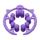 thumbnail image 5 of Rodillo de Masaje Circular para Piernas Músculos Y Brazos 20 Ruedas Diseño Ergonómico Y Ajustable Adecuado para Entrenamiento Y Recuperación Muscular Púrpura, 5 of 5