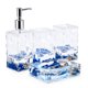 thumbnail image 1 of Set de Baño Locco Decor 4 Piezas Acrílico Conchas del Océano, 1 of 5