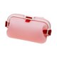 thumbnail image 3 of Lonchera De Silicona Portátil Y Plegable, Bolsa De Maquillaje Para La Escuela, Senderismo, Cocina, Color Rosa, 3 of 5