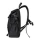 thumbnail image 4 of Mochila Con Tapa Enrollable, Versátil, Para Gimnasio, Impermeable, Portátil, Elegante, Para Hombre, Color Negro, 4 of 5