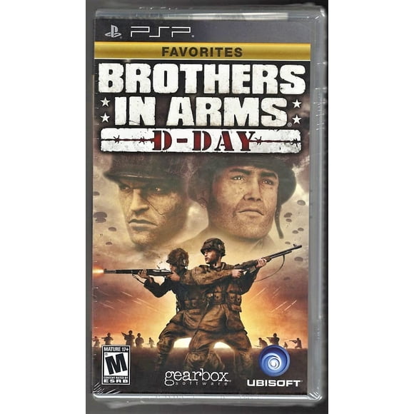 Juego Ubisoft Brothers in Arms D-Day PSP Nuevo
