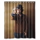 thumbnail image 1 of Cortina de ducha de Johnny Depp, juego de cortinas de baño con ganchos, tamaño 60 x 72 pulgadas, 1 of 3