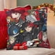 thumbnail image 4 of Persona 5 Royal Fundas de almohada de terciopelo con tema, regalos de funda de almohada, decoración para el hogar, cojín de lanzar, regalo de cumpleaños para fans y parejas.61*61cm., 4 of 6