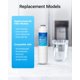 thumbnail image 4 of Filtro de agua EcoAqua EFF-6027A, paquete de 2 unidades, compatible con Samsung, 4 of 9
