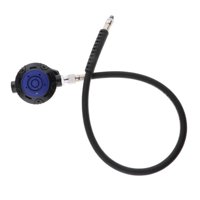 Magideal - Regulador De Segunda Etapa Para Esnórquel De Buceo Con Accesorio De Boquilla, Ajustador De Respiración Para Esnórquel, Controlador De Respiración Para Azul