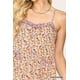 thumbnail image 4 of Vestido sin Mangas con Estampado Floral Ditsy y Ribete de Encaje L, 4 of 8