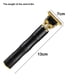 thumbnail image 2 of Cortapelos para hombre, recortadora de corte al ras, kit de aseo eléctrico inalámbrico recargable con cuchilla en T, 2 of 5