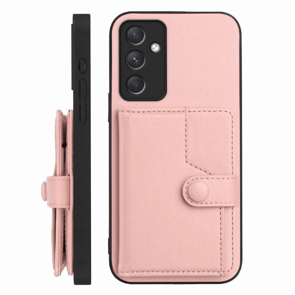 Foxdock Funda Para Samsung Galaxy A54 Con Bloqueo Rfid - Diseño Elegante Con Cierre De Botón