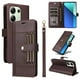 thumbnail image 1 of FOXDOCK Funda tipo Cartera para Xiaomi Redmi Note 13 4G – Cubierta de Cuero PU con Múltiples Ranuras, Bolsillo para Efectivo y Correa de Muñeca, 1 of 6