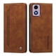 thumbnail image 2 of Funda Billetera para Motorola Moto E14 4G Imán y Resistente Marrón, 2 of 6