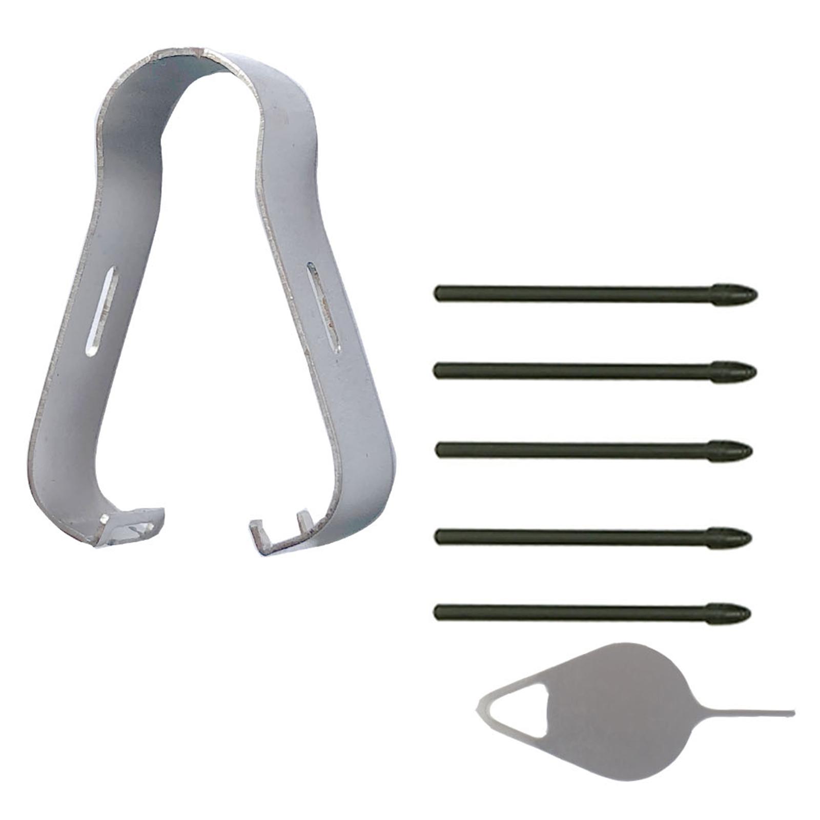 Magideal - Touch Reemplazo De Puntas / Puntas Con Pinzas Herramienta De Extracción 5 Piezas Reemplazo De Puntas De Recarga Juego De Puntas Para , Consejos Negros