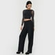 thumbnail image 4 of Calza Mujer Brillos Negro Corona, 4 of 5