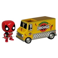 Funko Pop! Rides Marvel Camión Chimichanga Deadpool