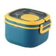 thumbnail image 1 of Hermético Bento Box Ensalada Contenedor Tapa A Prueba De Fugas Para Niños Niños Oficina Azul PP, 1 of 3