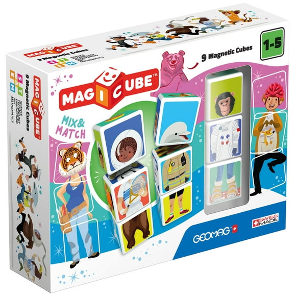 Cubos Magneticos MAGICUBE Figuras Combinadas (9 piezas)