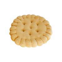 Magideal - Cojín Con Forma De Galleta, Cojín Para Asiento, Decoración Del Hogar, Cómodo Y Moderno Cojín Para El Suelo, Cojín Para Sofá, Silla, Asiento De Oficina Amarillo