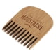 thumbnail image 3 of Mini estilo de bigote de peine de barba peine de madera con caja anti-estática para hombres, 3 of 5