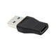 thumbnail image 3 of tipo-c hembra a usb un conector de convertidor adaptador de carga macho negro, 3 of 5