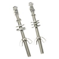 Ioensy - 2 Piezas De Tuercas De Ala De Mariposa De Buceo Tornillo De Acero Inoxidable Ligero Para Equipo